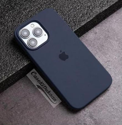 Silicone Back Cover for iPhone 16 Pro Max - Blue