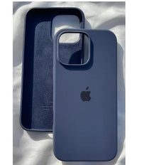 Silicone Back Cover for iPhone 16 Pro Max - Blue