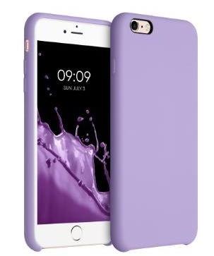 Silicone Back Cover for iPhone 6s Plus - Purple