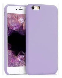 Silicone Back Cover for iPhone 6s Plus - Purple
