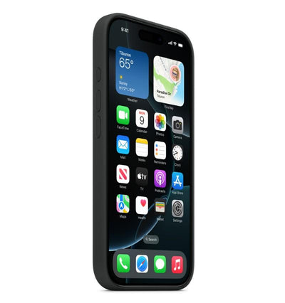 Silicone Case for Iphone 16 Pro - Black