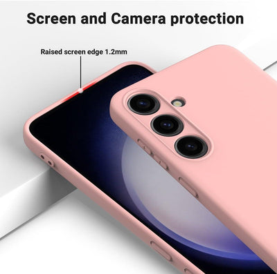 Silicone Case for Samsung Galaxy S25 FE - Pink