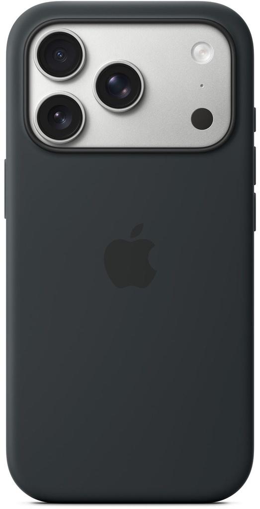 Silicone Case for Apple iPhone 17 Pro - Black
