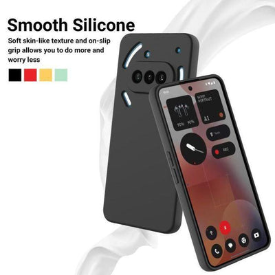 Silicone Case for Nothing Phone 3a - Black