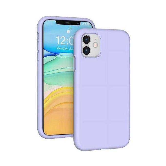 Silicone Case for iPhone 11 - Pale Purple