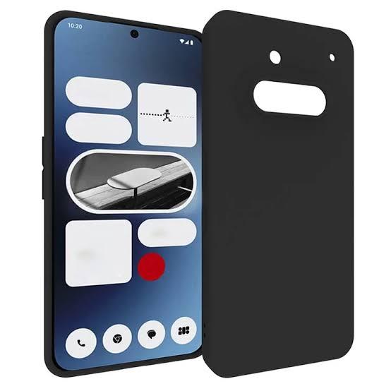 Silicone Case for Nothing Phone 3a - Black