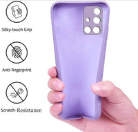Silicone Case for Samsung Galaxy A51 - Purple
