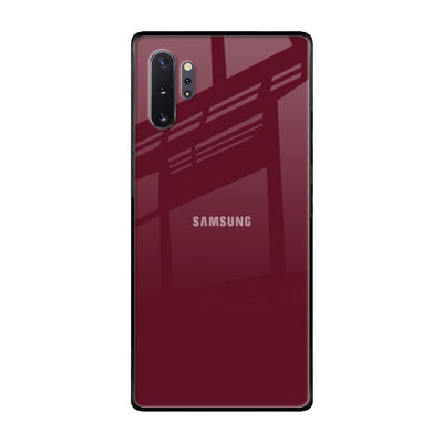 Silicone Case for Samsung Galaxy Note 10 Plus - Burgundy