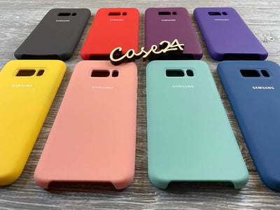 Silicone Case for Samsung Galaxy S8 Plus - Maroon