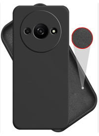Silicone Case for Xiaomi Redmi A3x - Black