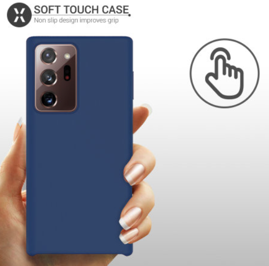 Silicone Case for Samsung Galaxy Note 20 Ultra - Blue