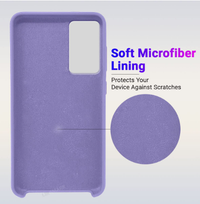 Silicone Case for Samsung Galaxy Note 20 Ultra - Purple
