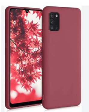 Silicone Case for Samsung Galaxy S20 Ultra - Burgundy