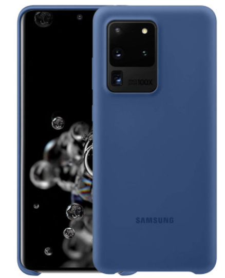 Silicone Case for Samsung Galaxy S20 Ultra - Blue