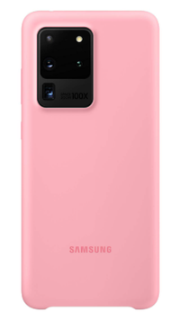 Silicone Case for Samsung Galaxy S20 Ultra - Pink