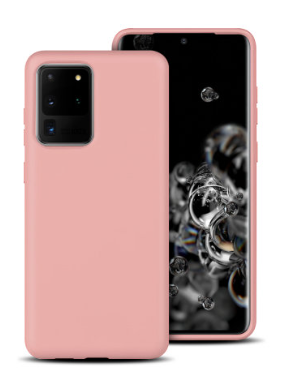 Silicone Case for Samsung Galaxy S20 Ultra - Pink