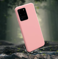 Silicone Case for Samsung Galaxy S20 Ultra - Pink
