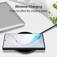 Silicone Case for Samsung Galaxy Note 10 Plus - Black