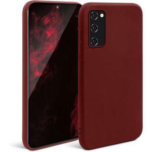 Silicone Case for Samsung Galaxy S20 Ultra - Burgundy