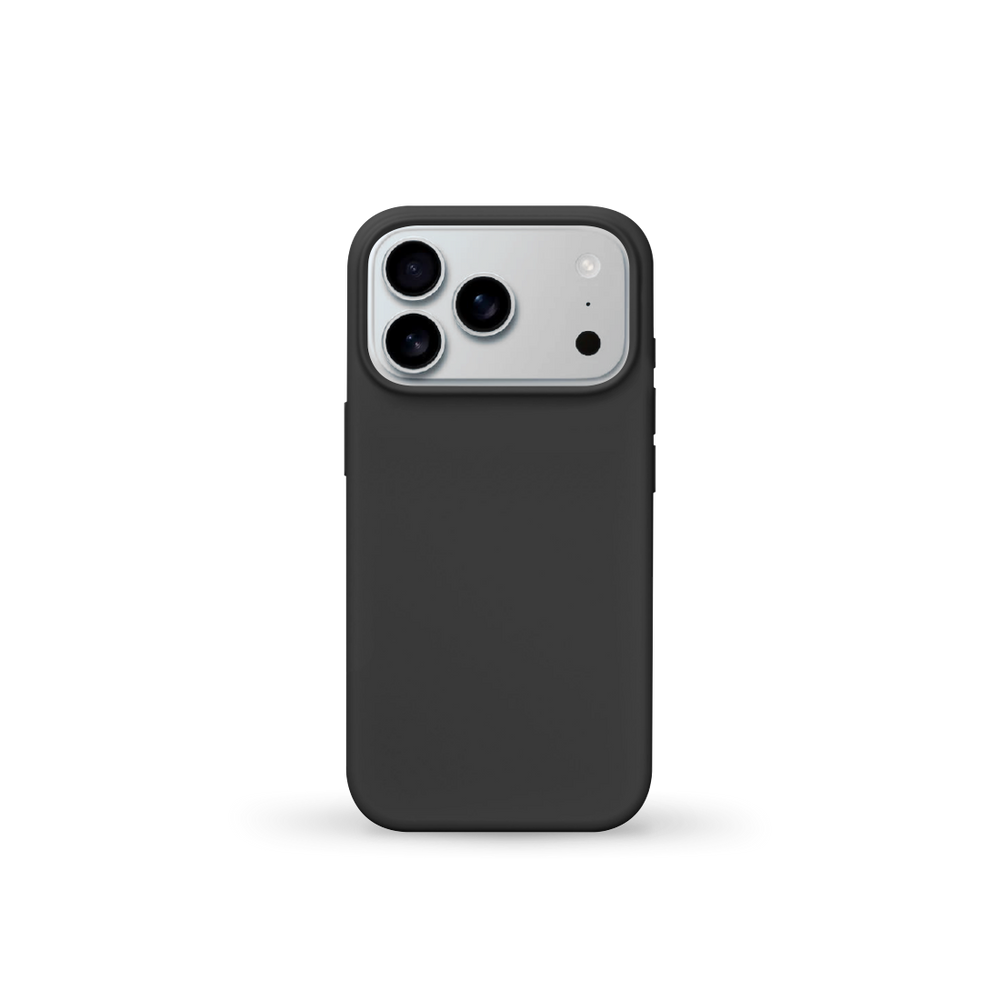 Silicone Case for Apple iPhone 17 Pro Max - Black