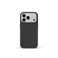 Silicone Case for Apple iPhone 17 Pro Max - Black