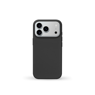 Silicone Case for Apple iPhone 17 Pro Max - Black