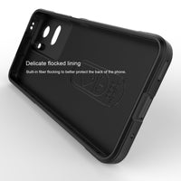 Silicone Case for Honor 90 Lite - Black