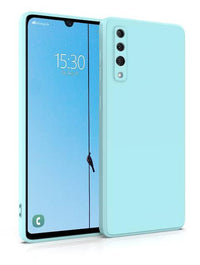 Silicone Case for Samsung Galaxy A50 - Blue