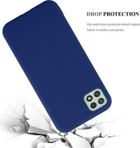 Silicone Case for Samsung Galaxy A22 5G - Blue