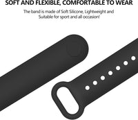 Silicone Case for Xiaomi Mi Smart Band 8,9,10 - Black