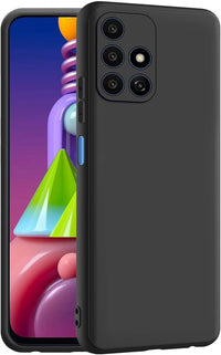 Silicone Case for Samsung Galaxy M51 - Black
