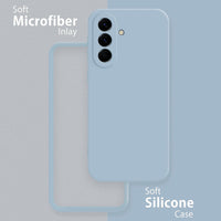 Silicone Case for Samsung Galaxy A36 - Blue