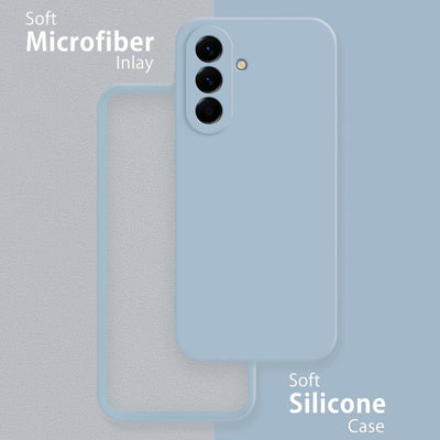 Silicone Case for Samsung Galaxy A36 - Blue