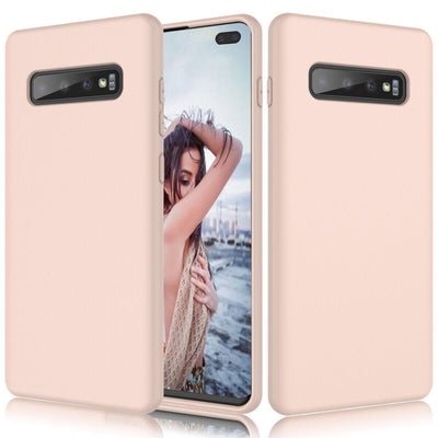 Silicone Case for Samsung Galaxy S10 Plus - Beige