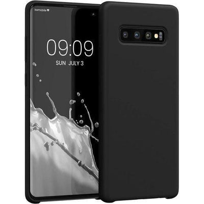 Silicone Case for Samsung Galaxy S10 Plus - Black