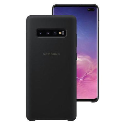 Silicone Case for Samsung Galaxy S10 Plus - Black