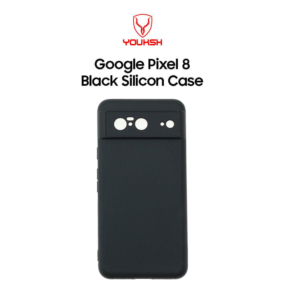 Silicone Case for Google Pixel 8 - Black