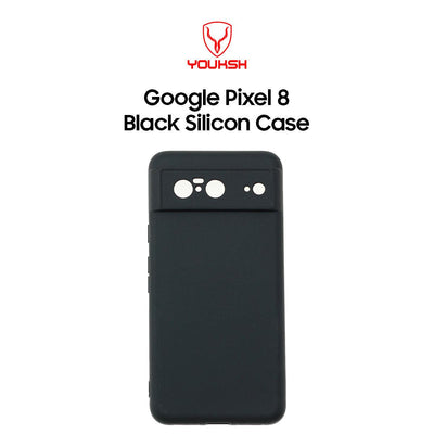 Silicone Case for Google Pixel 8 - Black