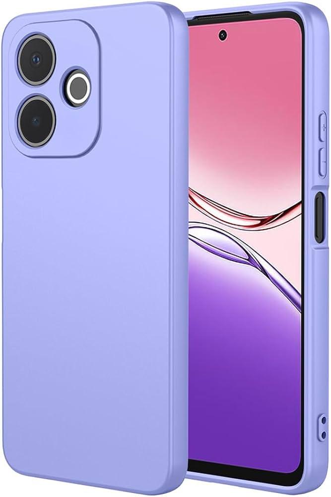Silicone Case for OPPO A5 Pro - Purple