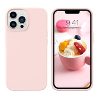 Silicone Case for Apple iPhone 13 Pro Max - Beige