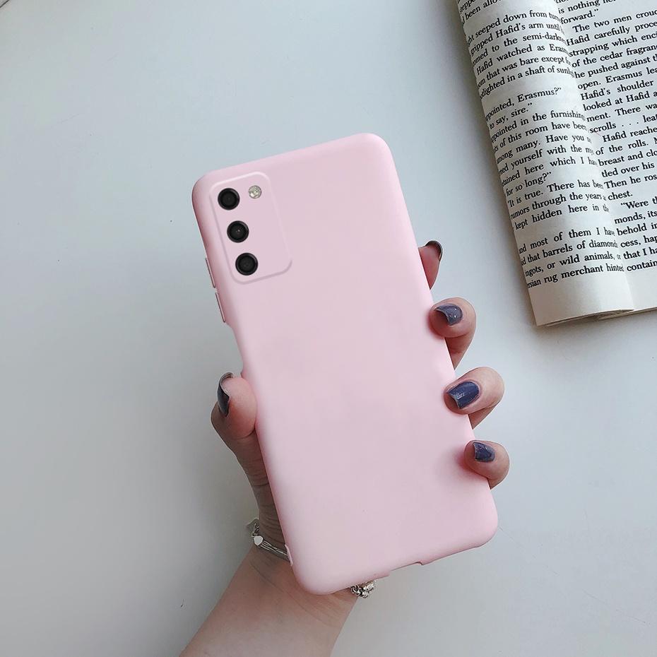 Silicone Case for Samsung Galaxy A03s - Pink