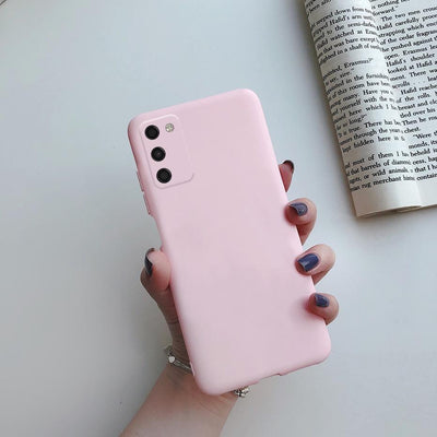 Silicone Case for Samsung Galaxy A03s - Pink
