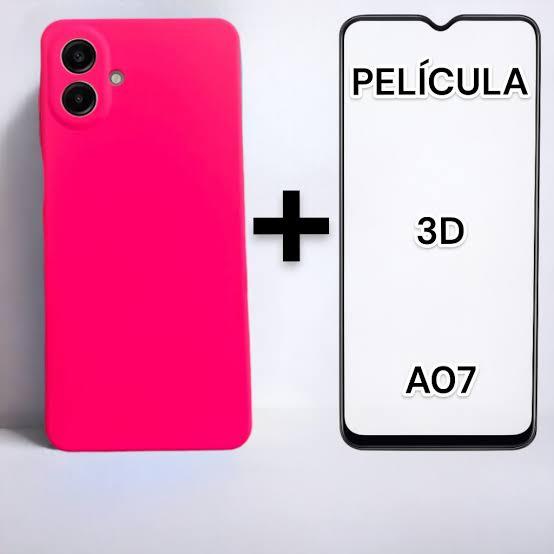 Silicone Case for Samsung Galaxy A07 - Pink