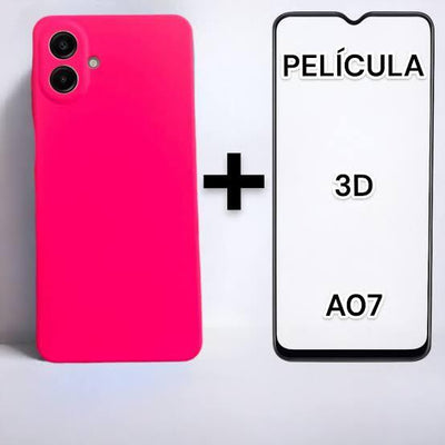 Silicone Case for Samsung Galaxy A07 - Pink