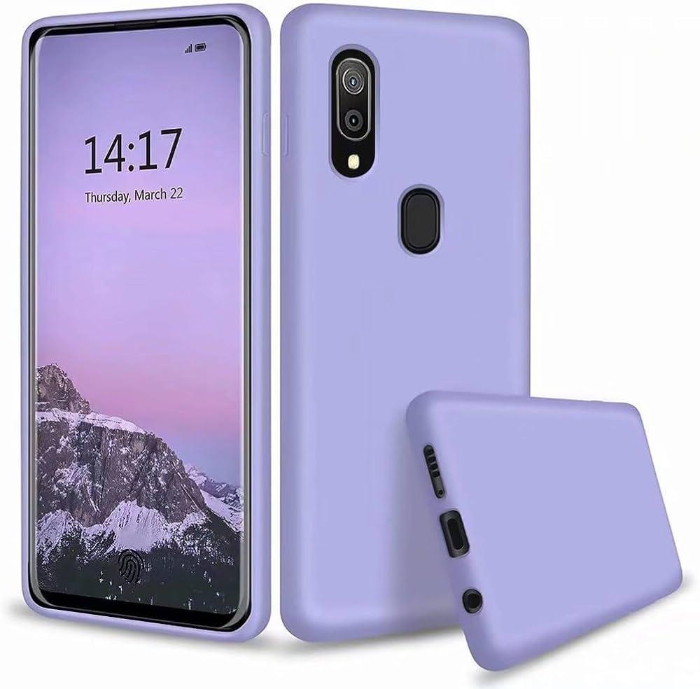 Silicone Case for Samsung Galaxy A20 - Purple
