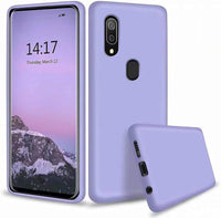 Silicone Case for Samsung Galaxy A20 - Purple