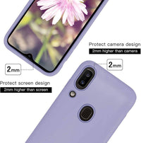 Silicone Case for Samsung Galaxy A20 - Purple