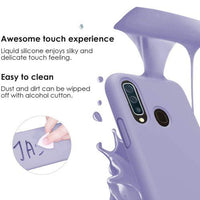 Silicone Case for Samsung Galaxy A20 - Purple