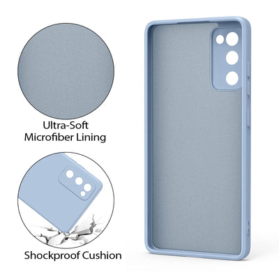 Silicone Case for Samsung Galaxy S20 FE - Blue