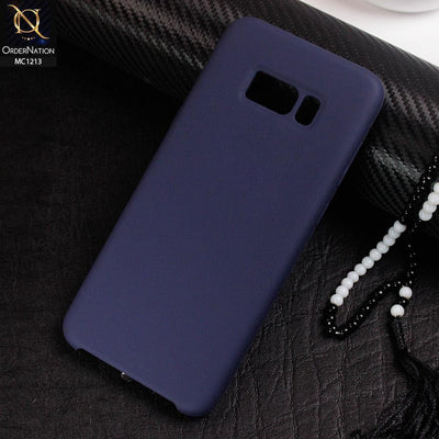 Silicone Case for Samsung Galaxy S8 - Blue